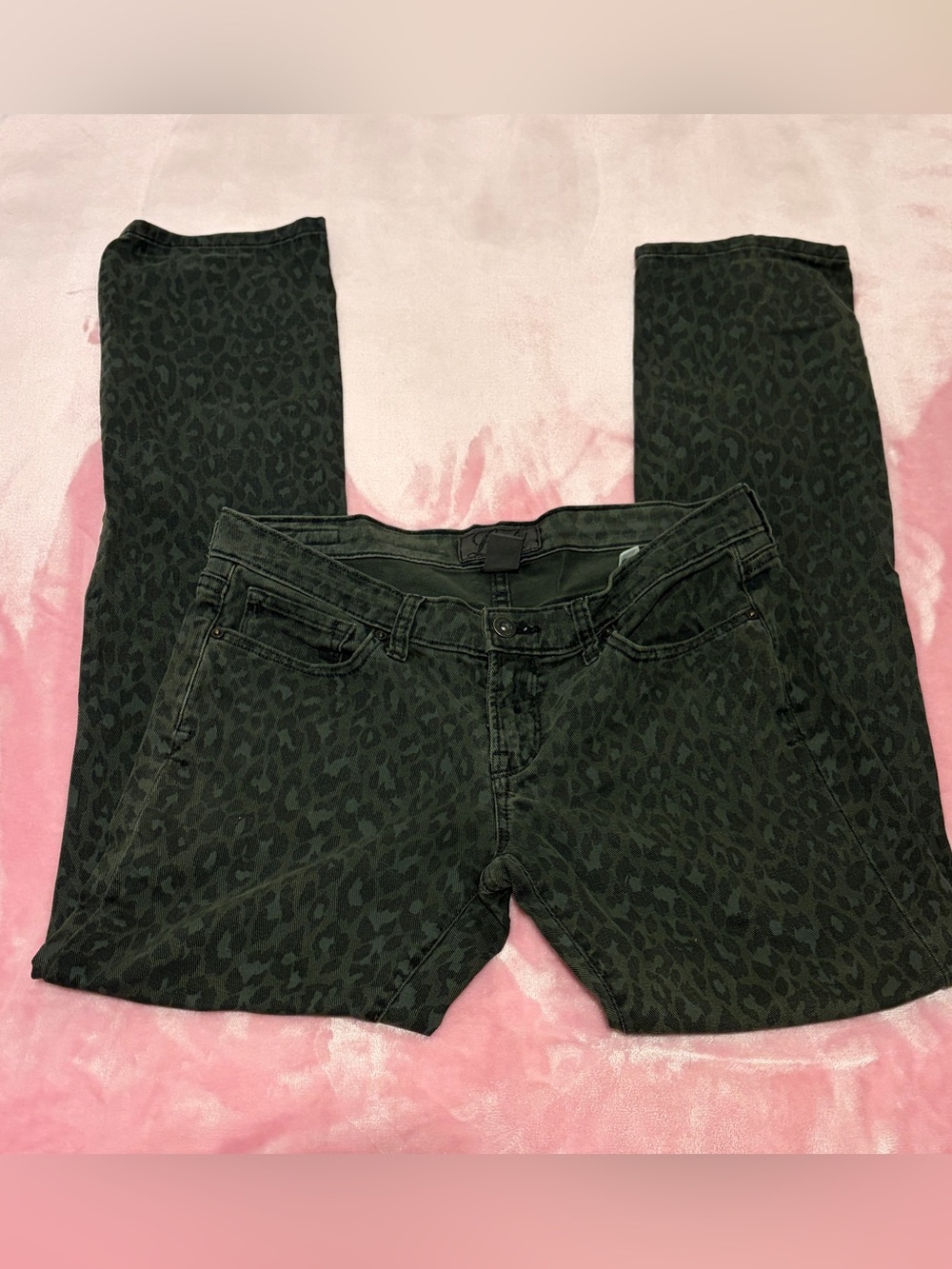 Women’s Black Leopard Print Lucky Brand Jeans